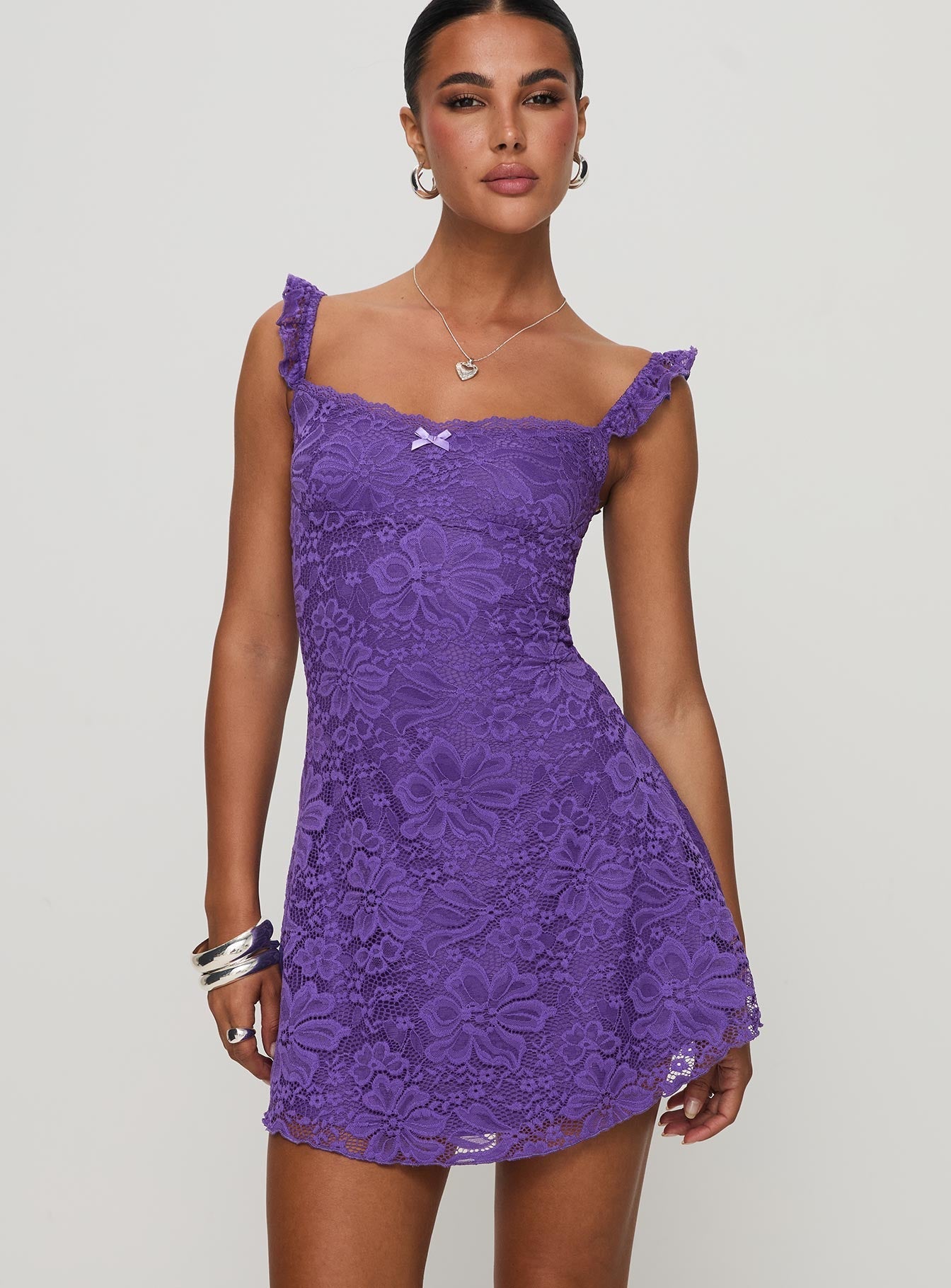 Thalia Lace Bodycon Mini Dress