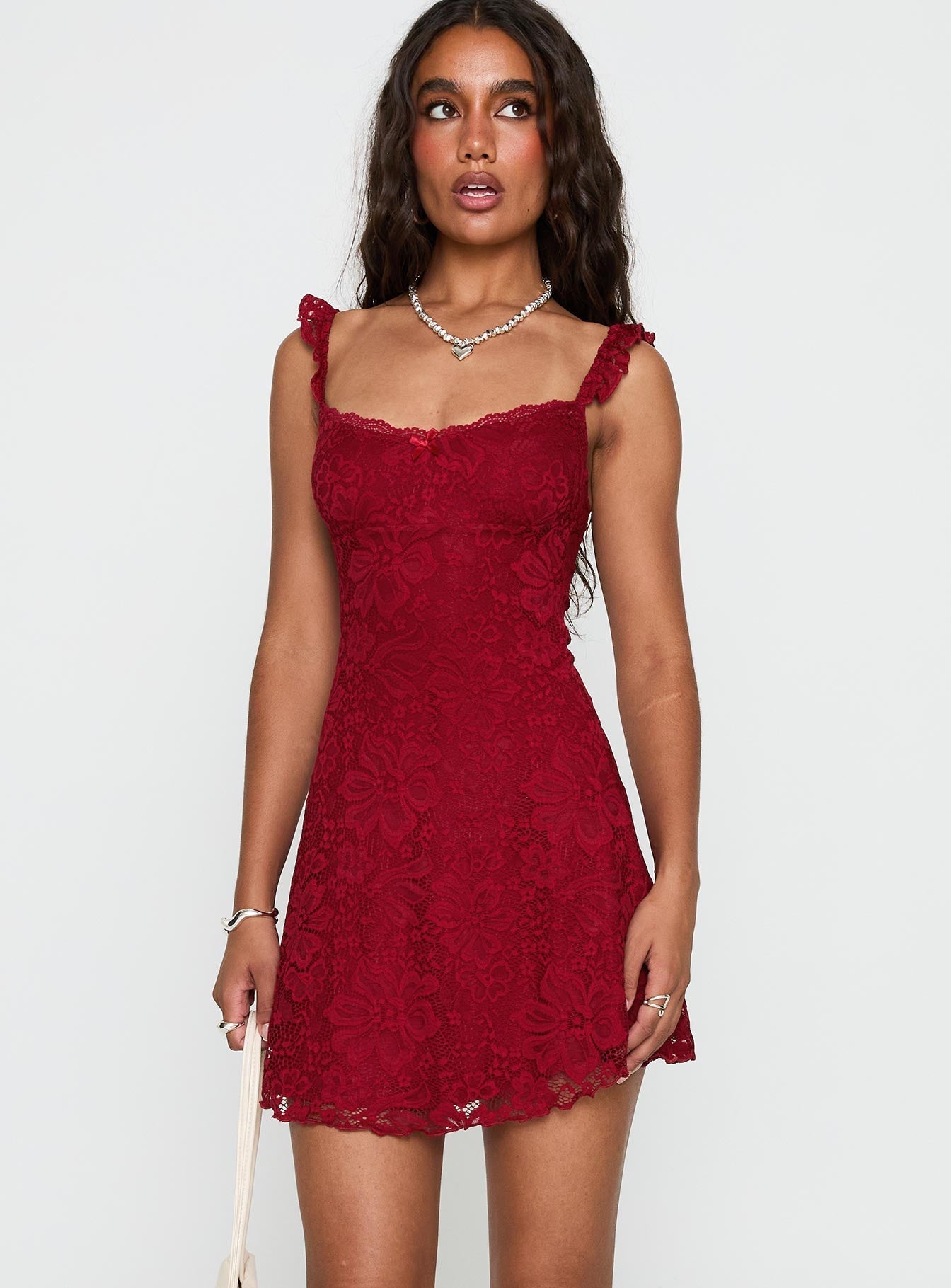 Thalia Lace Bodycon Mini Dress
