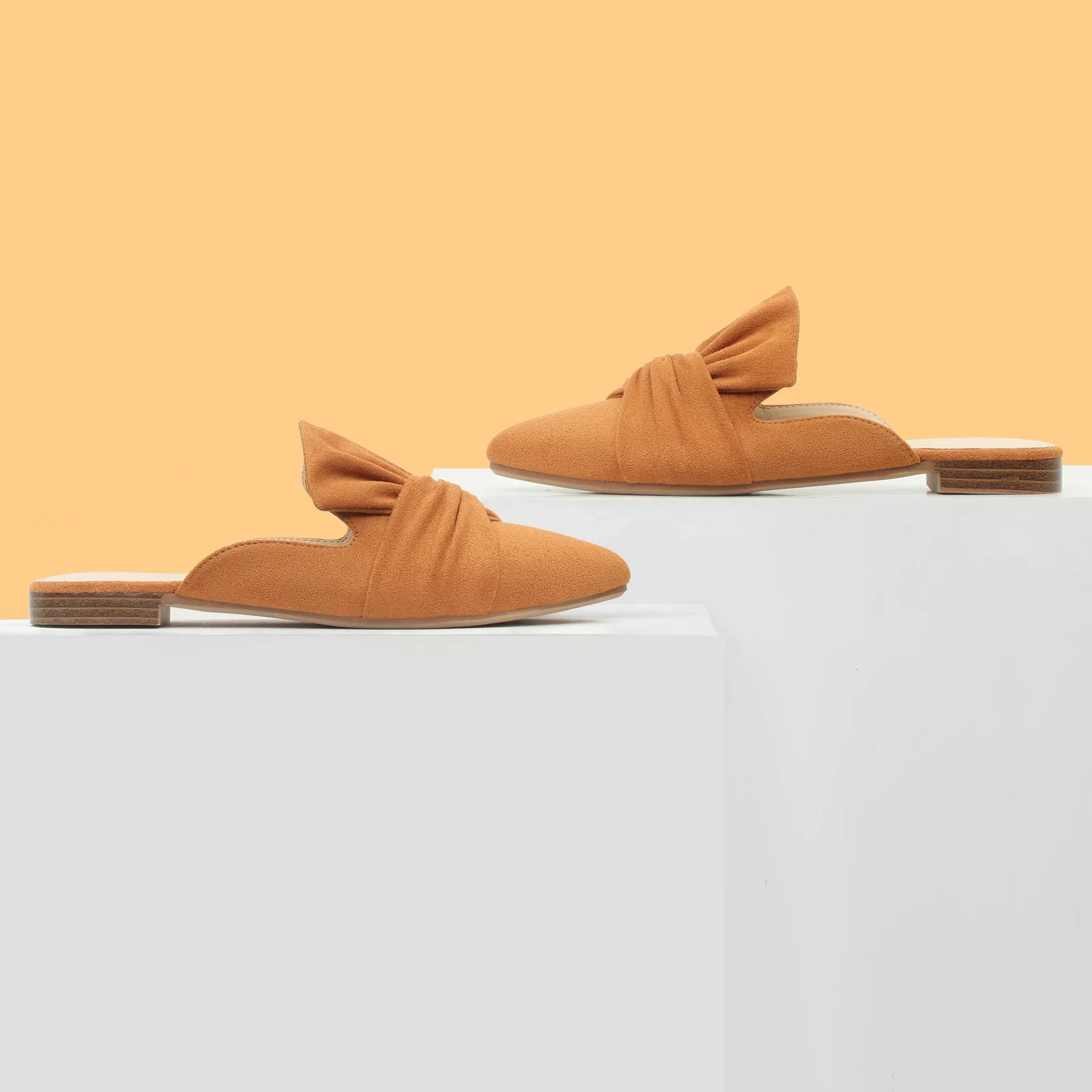 Selah Pointed-Toe Mules | Casual & Comfortable Half Slippers for Women