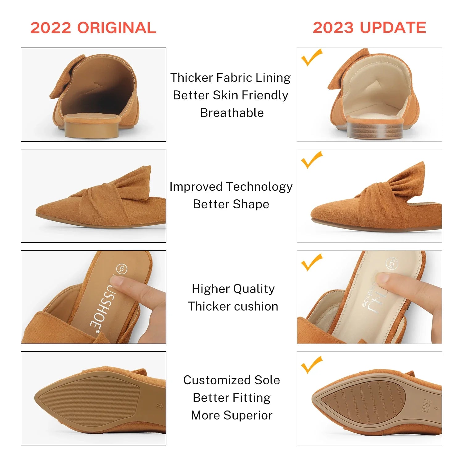 Selah Pointed-Toe Mules | Casual & Comfortable Half Slippers for Women