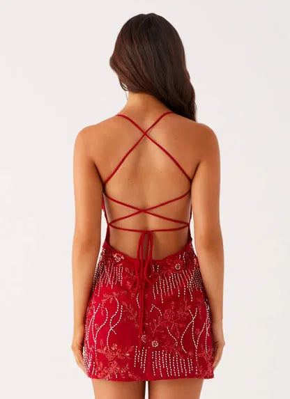 VIETTA | SEQUIN MINI DRESS
