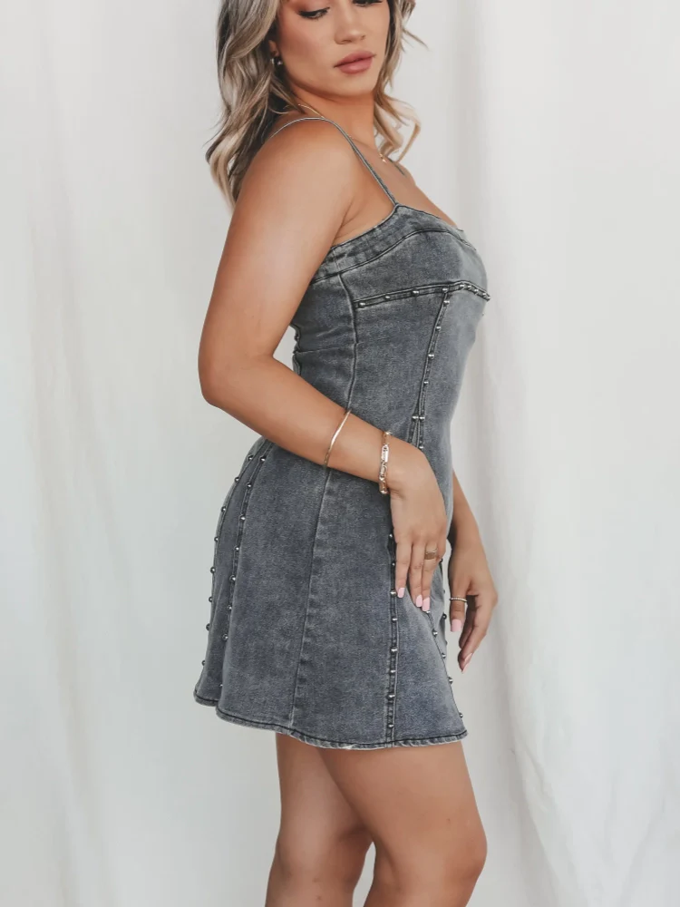 Vita Di Palma™ | Dixie Denim Mini Dress