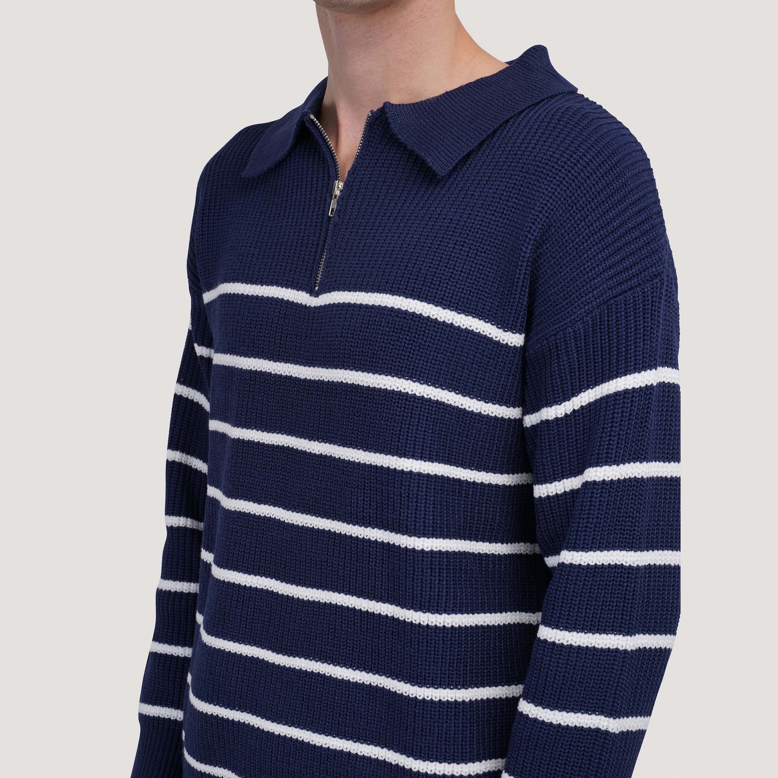 Vita Di Palma™ | Knit Half-Zip Sweater