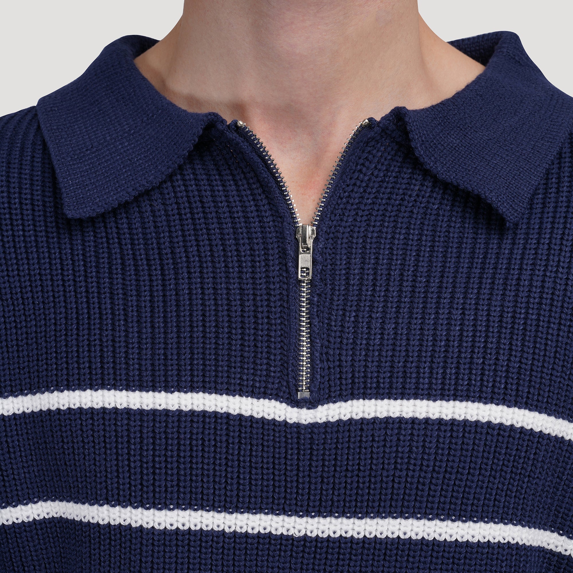 Vita Di Palma™ | Knit Half-Zip Sweater