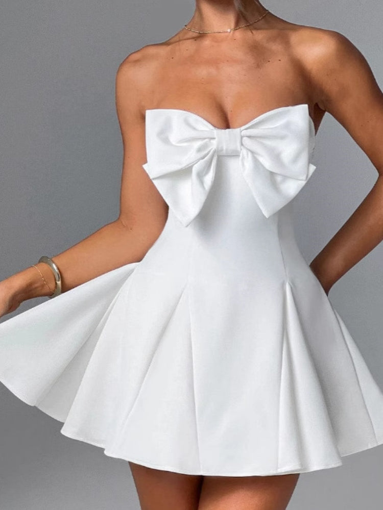 Vita Di Palma™ | Bow-Tie Sweetheart Dress