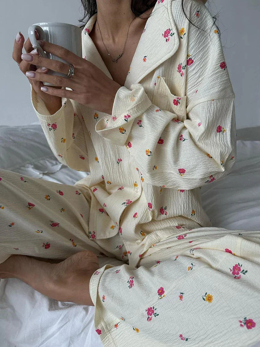 Nina | Soft Flower Pyjama