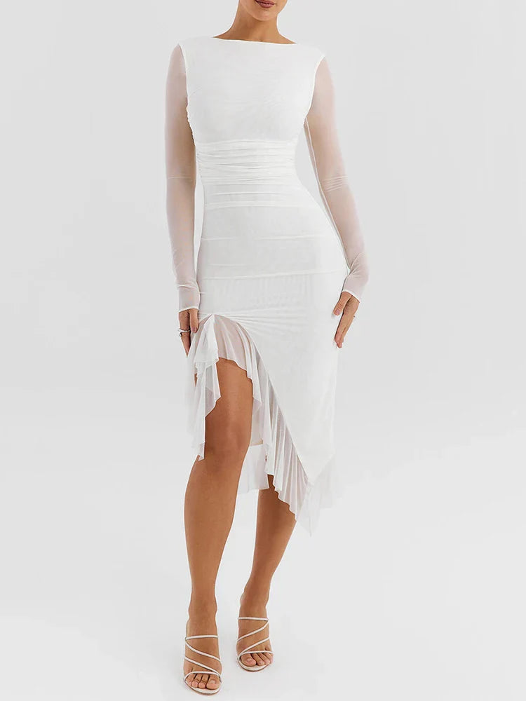 Camilla | Ruffle Dress