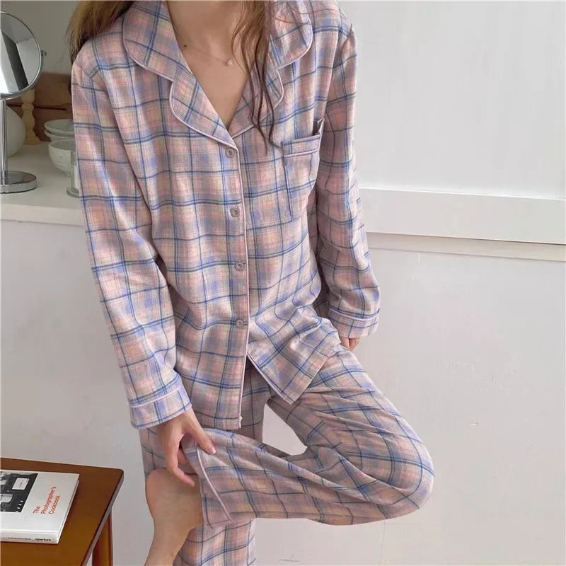 Ella | Checkered Pyjama