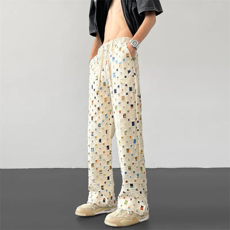 Vita Di Palma™ | Ripped Patchwork Pants