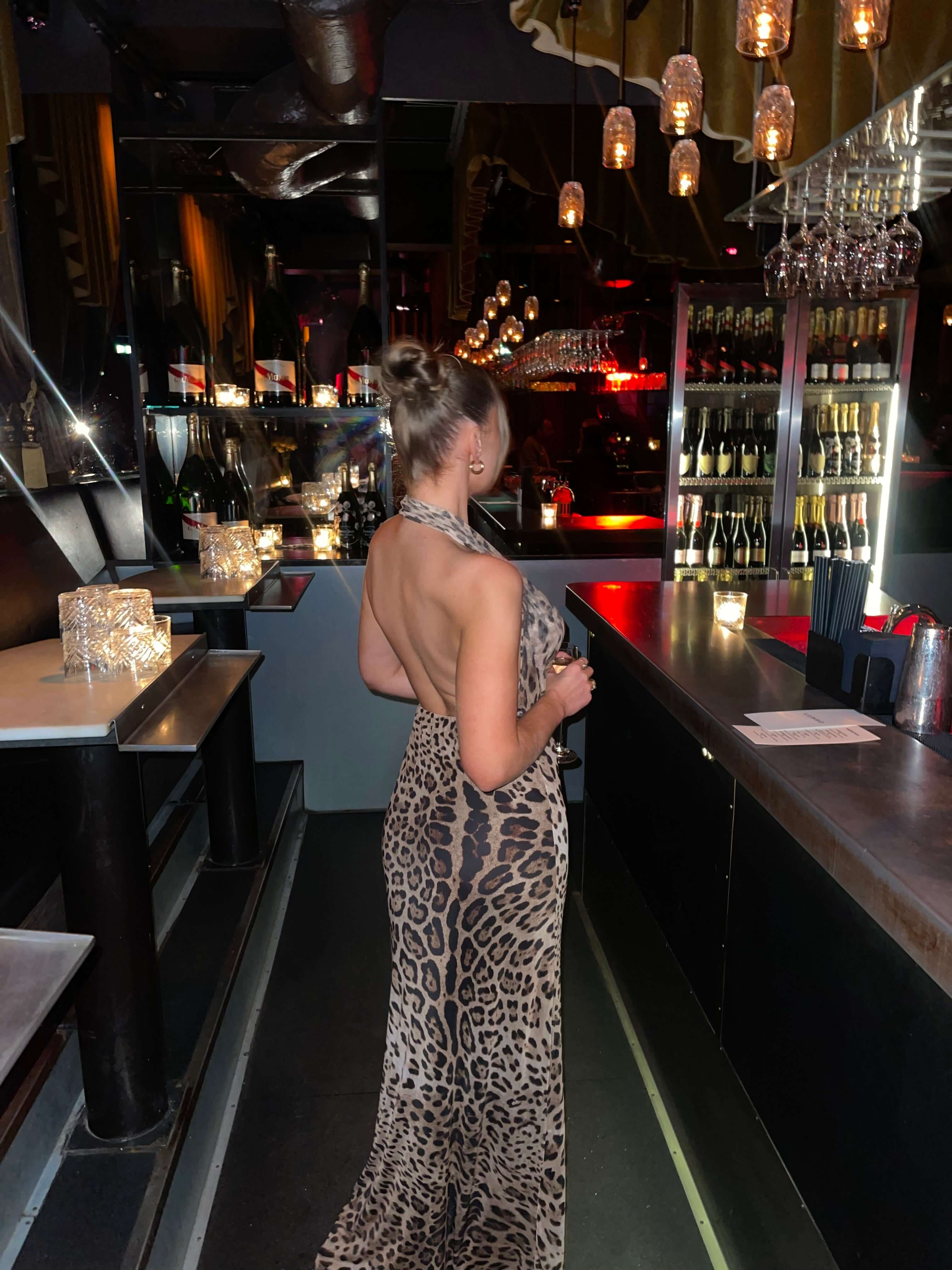 Savanna Leopard Maxi Dress