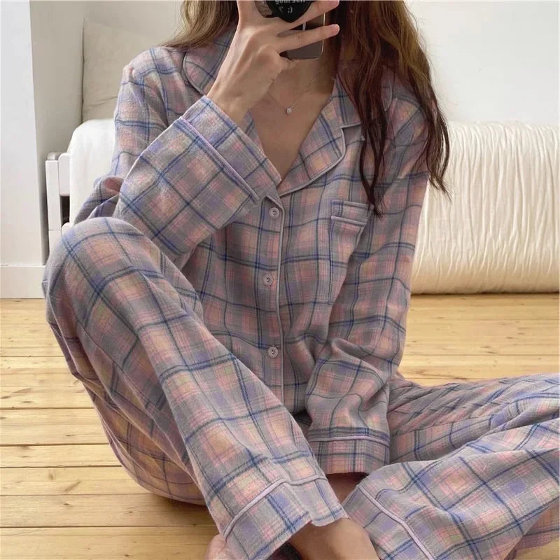 Ella | Checkered Pyjama