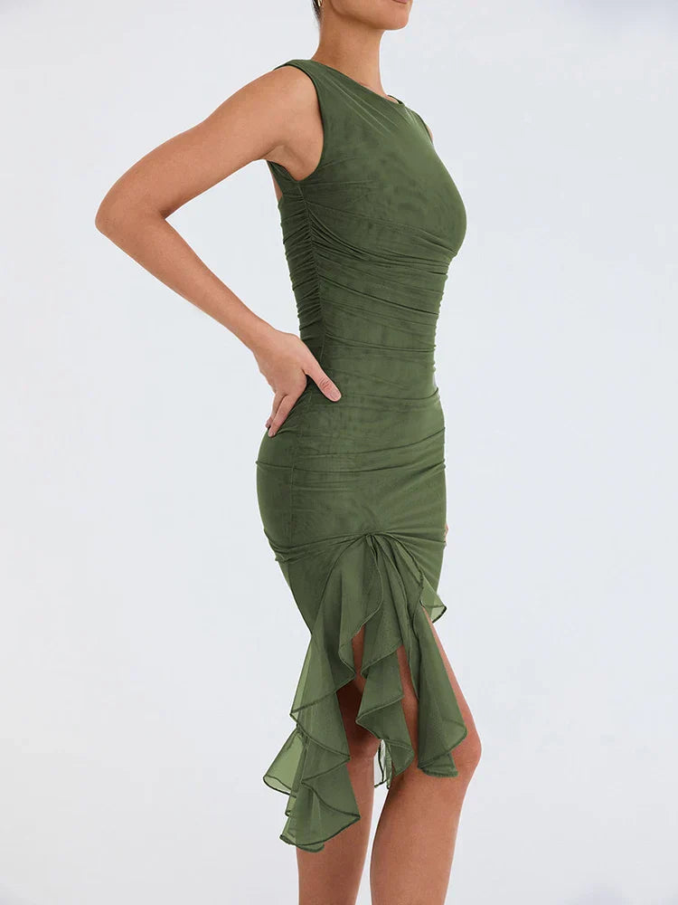 Camilla | Ruffle Dress