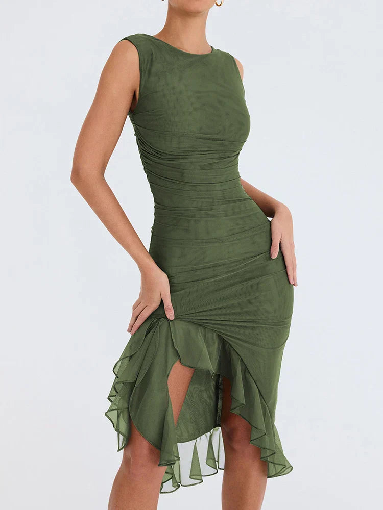 Camilla | Ruffle Dress