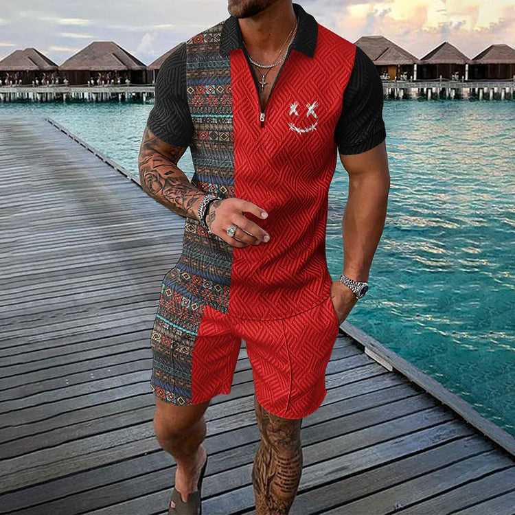Vita Di Palma™ | Erik Time Traveler Polo & Shorts Set