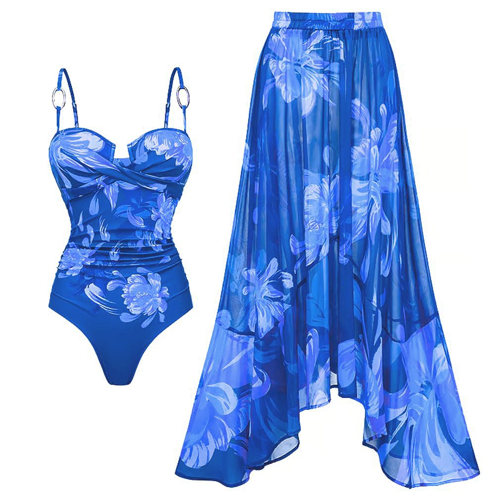 Vita Di Palma™ | Floral Print Two Piece Swimsuit Set