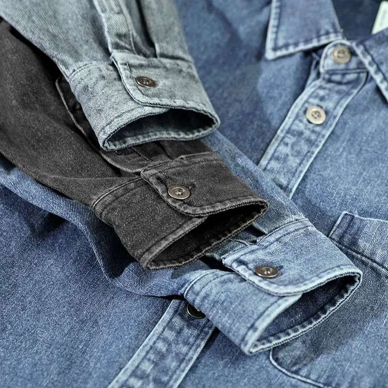 Vita Di Palma™ | Stone-Washed Denim Shirt